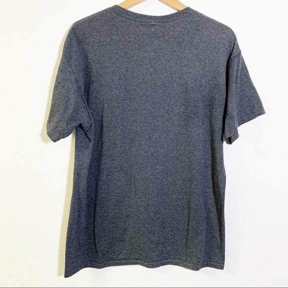 Star Wars Men's Charcoal Cotton Tee Shirt Size Large Grey Vader - Picture 4 of 4